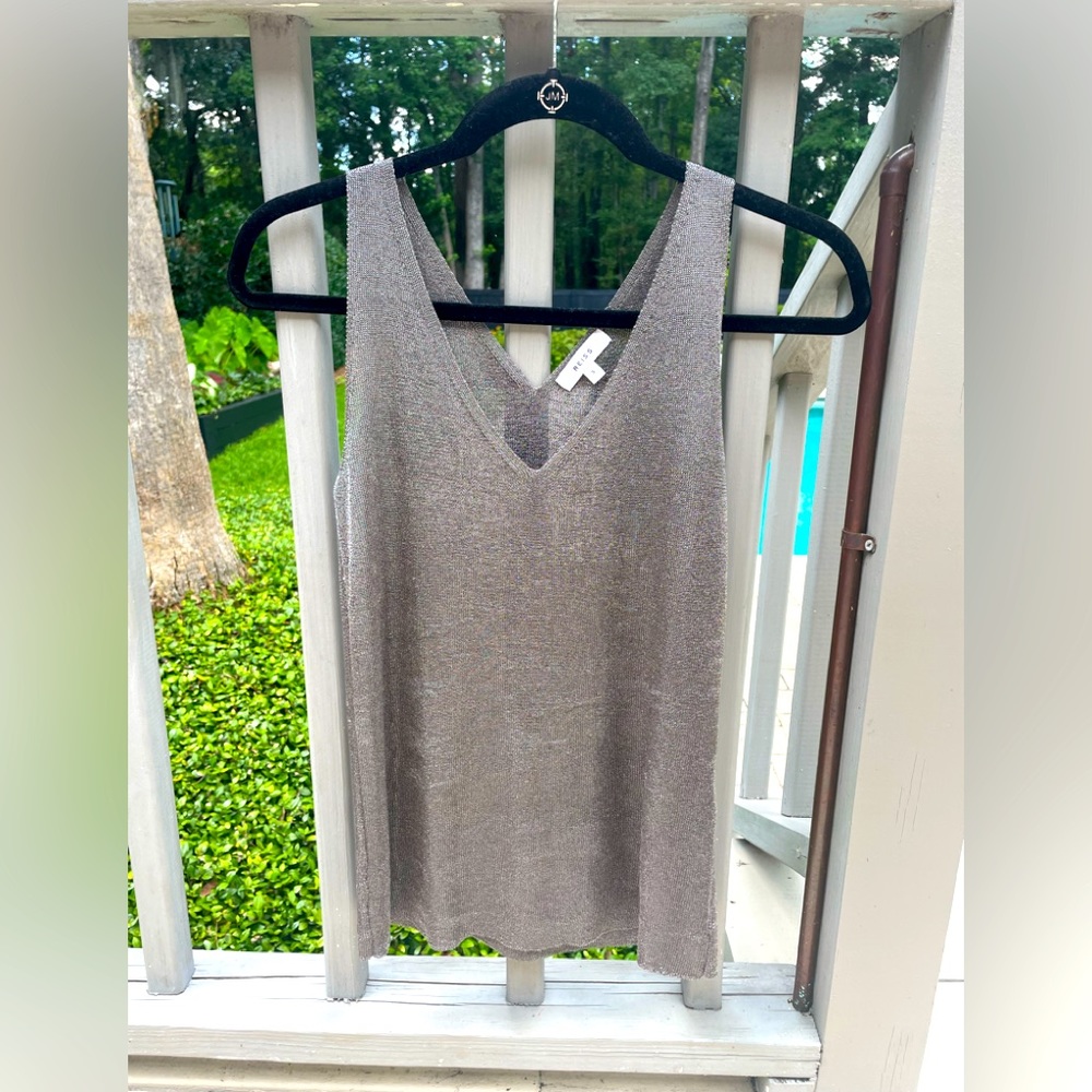 Reiss metallic top